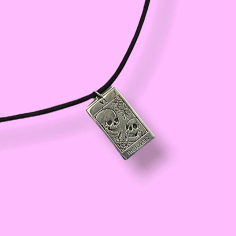 "The Lovers" Tarot Necklace