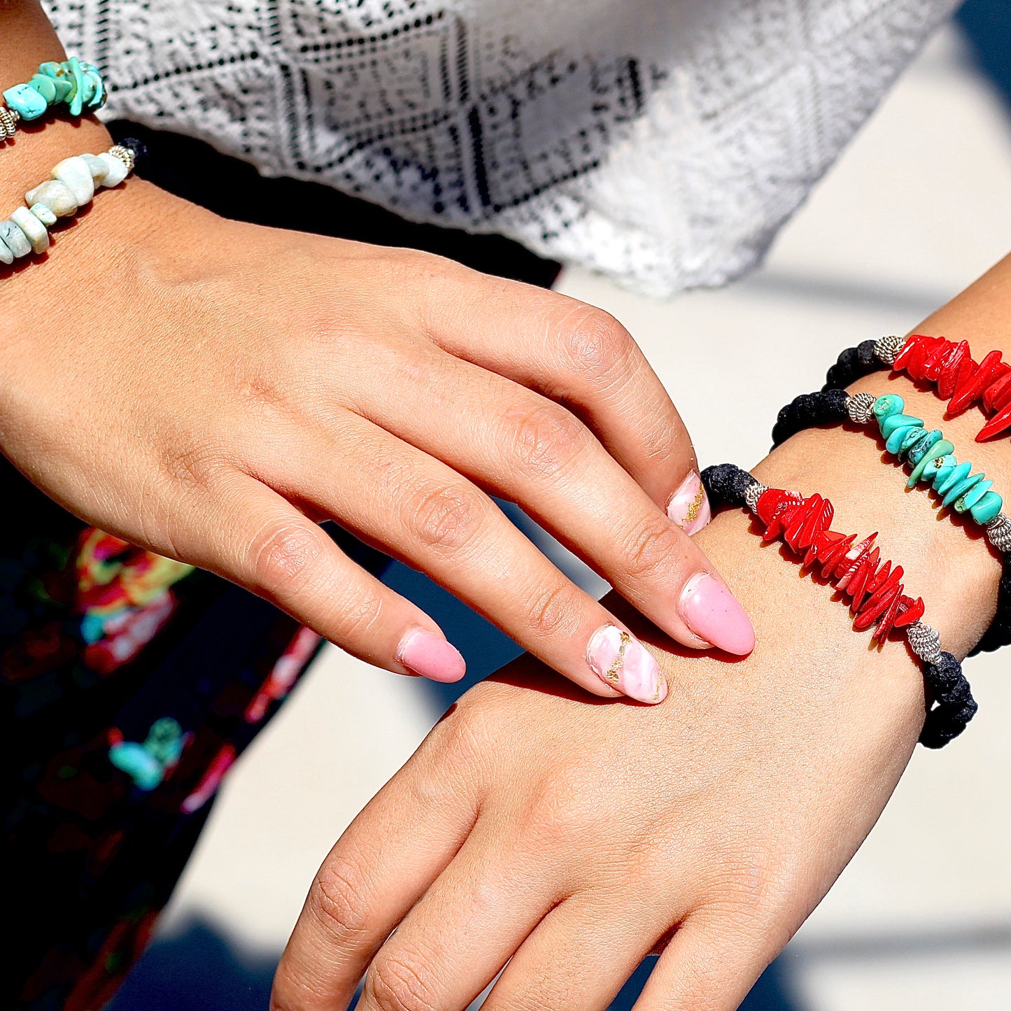 Happiness Coral Bracelet